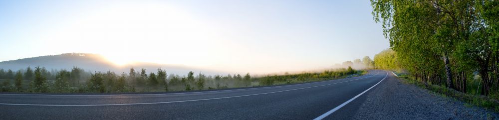 舗装された道路のイメージ